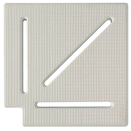 Túlfolyó sarok elem 90º 145mm