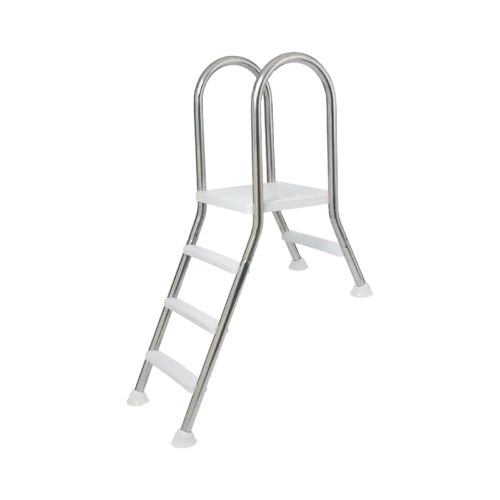 Kétágú inox létra 1 + 5 fokos, max 1,5m