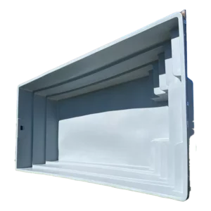Square Pool HDPE - szürke