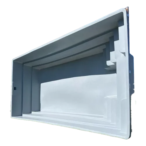 Square Pool HDPE - szürke