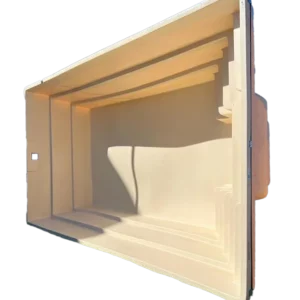 Square Pool HDPE - bézs
