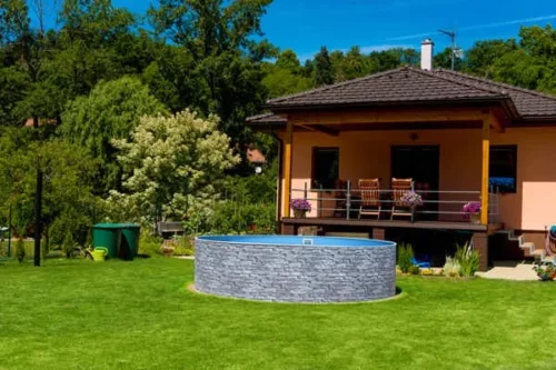 Azuro kör Stone, kék 4,6x1,2m